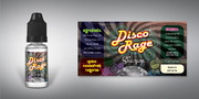 Label design for E-Liquid bottle