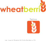 Logo for career matching service.  Wheatberri is name of company