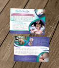 Marketing Postcard for a Childbirth Services Business