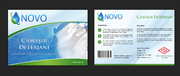 	Cleaning Product label design front&back