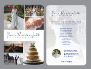 Photographer Lift Card double sided 4 x 6 rounded corners