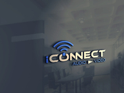 modern logo for a high end audio video company