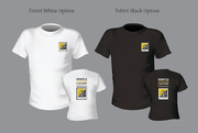 Modern and fun design for t-shirts, mousepads and waterbottle