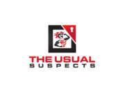 Logo for an Escape Rooms Team called "The Usual Suspects"