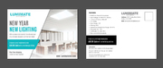 Sales Flyers for a LED Lighting Company