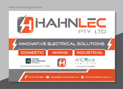 Warehouse Signage For Electrical Contractor
