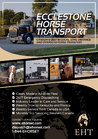 Flyer for Horse Transport Company