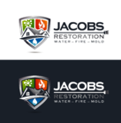 Logo for Water Fire Mold Restoration company 